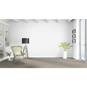 West Springs  - Mist - Gray 28 oz. SD Polyester Pattern Installed Carpet