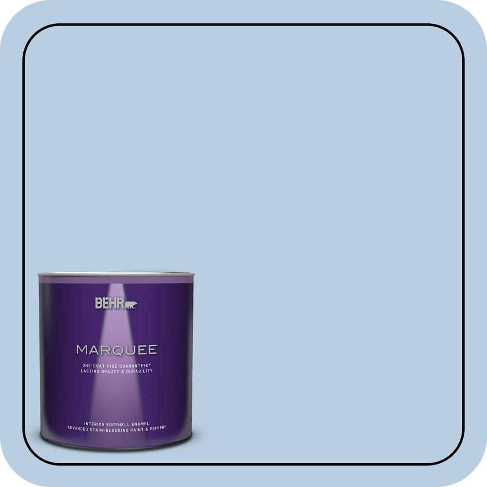 1 qt. #580C-3 Impressionist Sky Eggshell Enamel Interior Paint & Primer price history on PriceWatchPro