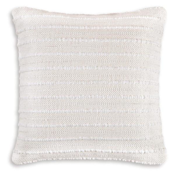 Signature DESIGN BY ASHLEY Theban Beige Striped Polyester 20 in. L x 20 in. W Pillow