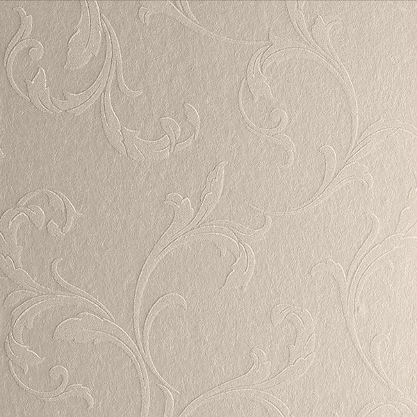 Graham & Brown Baroque Bead Pearl White Removable Wallpaper Sample