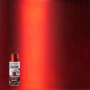 10 oz. Gloss Red Custom Chrome Spray Paint (6-Pack)
