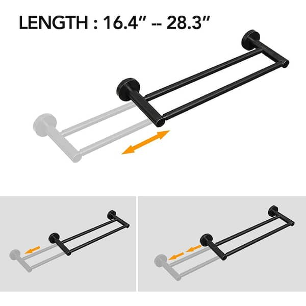 Installation Height of a Double Towel Bar