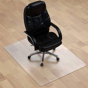 Premium Clear 14 in. x 18 in. PVC Carpet Floor Anti-Slip Office Chair Mat