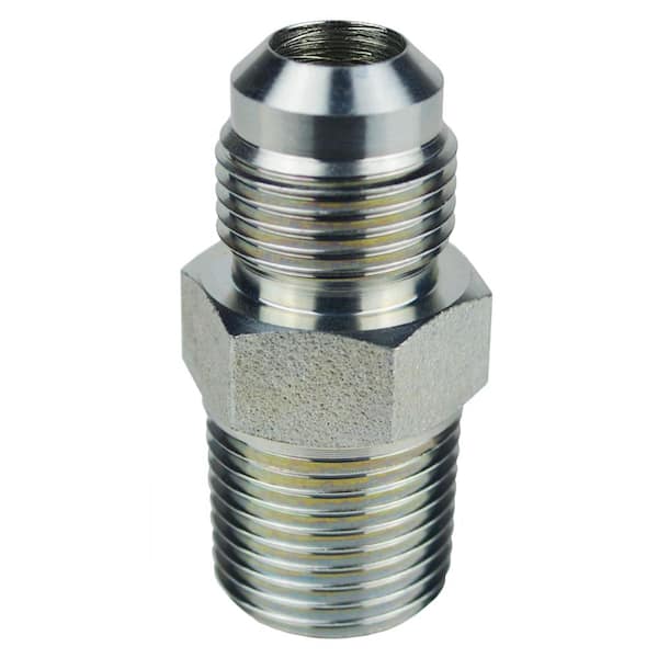 1/2 in. O.D. Flare x 1/2 in. MIP Steel Gas Fitting