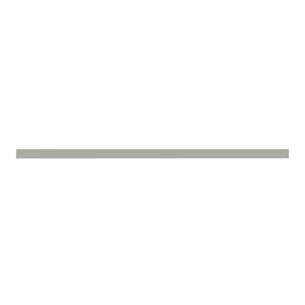 3 in. W x 91.5 in. H Cabinet Filler in Dove Gray