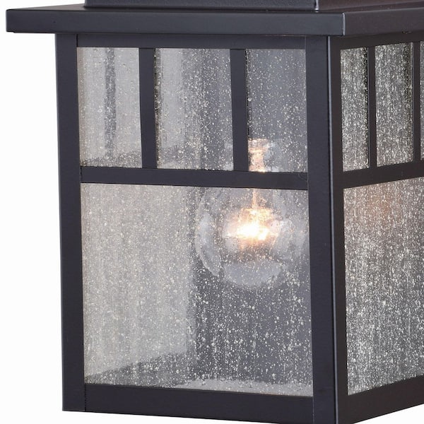 Mission Bronze Motion Sensor Dusk to Dawn Outdoor Mission Wall Light