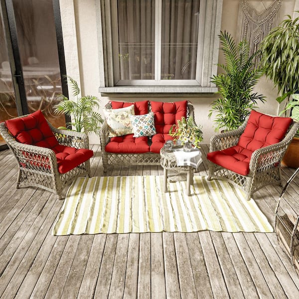 Kimunuk x x Outdoor Chair Cushion Tufted