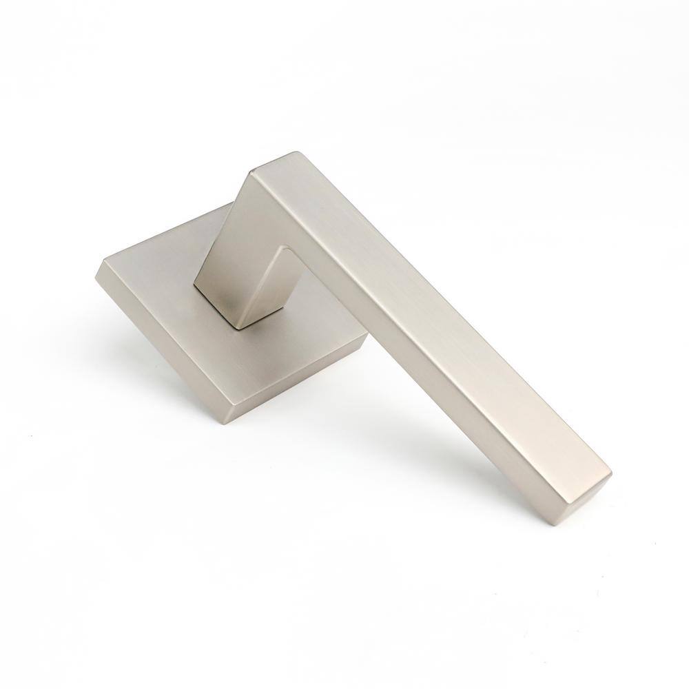McBowery Allen Satin Nickel Hall/Closet Modern Door Handle (Passage Right Hand) MB1101PSSNRH