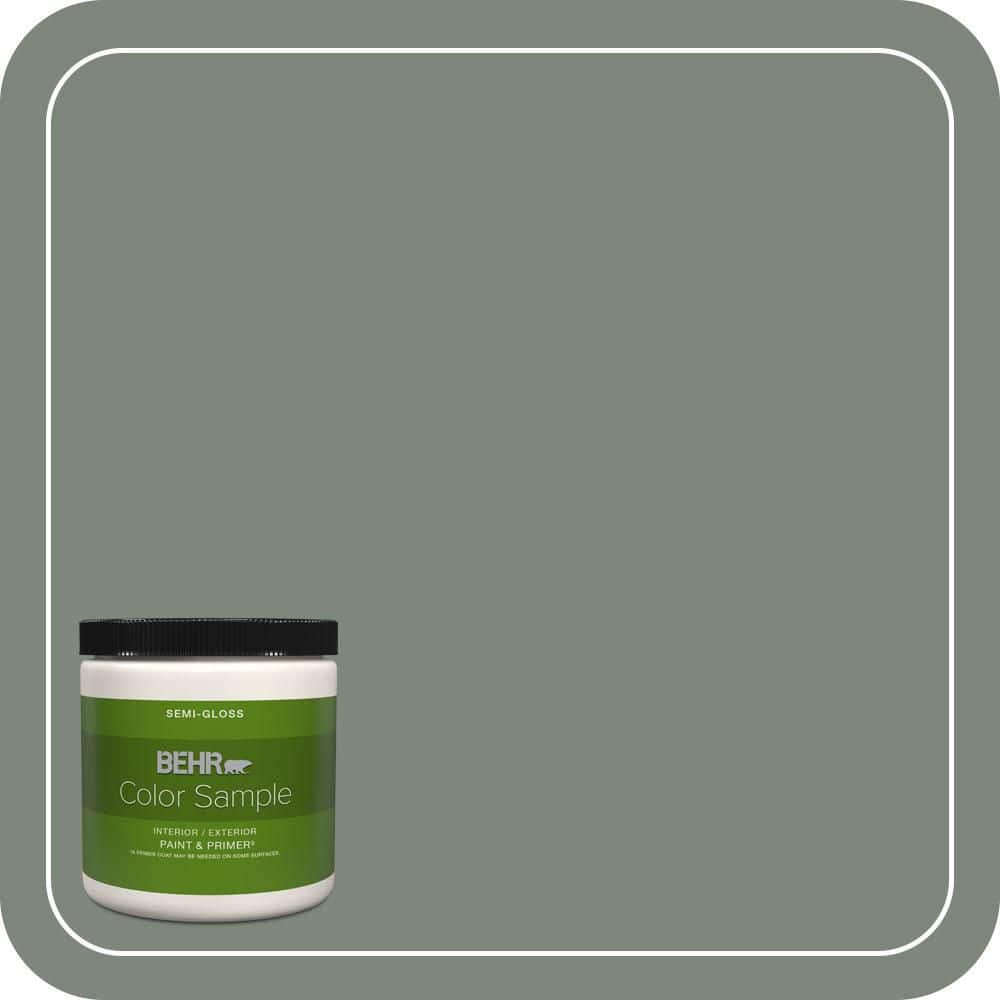 8 oz. #N410-5 Village Green Semi-Gloss Interior/Exterior Paint & Primer Color Sample price history on PriceWatchPro