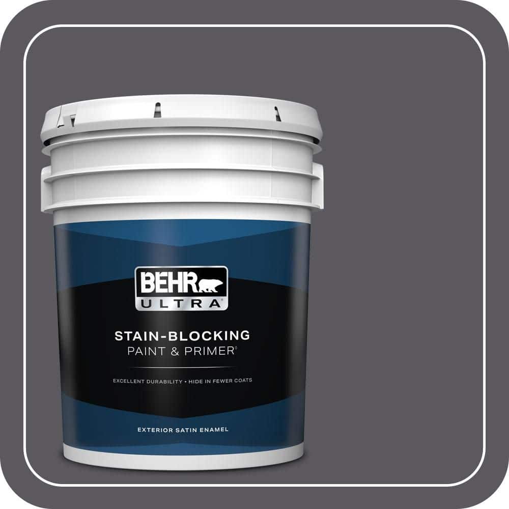 5 gal. #MQ5-2 Dark Shadows Satin Enamel Exterior Paint & Primer price history on PriceWatchPro