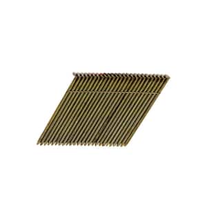 3-1/2 in. x 0.131-Gauge Wire Collated Galvanized Framing Nails (2,000 per Box)