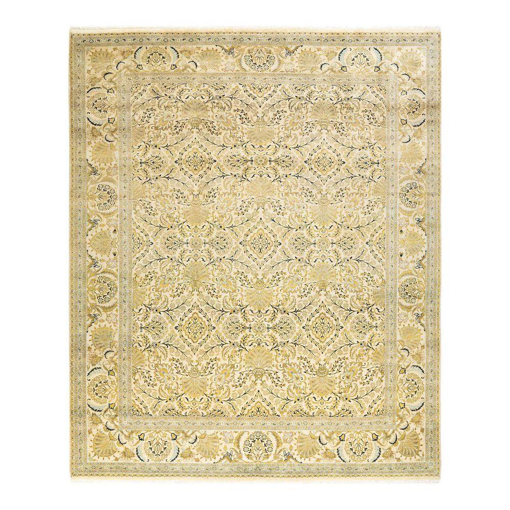 Mogul Ivory 8 ft. x 10 ft. Oriental Wool Indoor Area Rug price history on PriceWatchPro