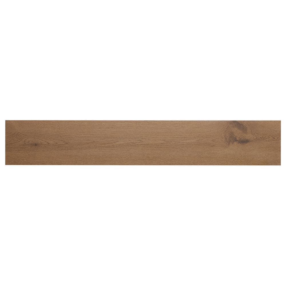 Hemlock Natural Brown 8 in. x 0.35 in. Wood Look Matte Porcelain Floor and Wall Tile Sample price history on PriceWatchPro