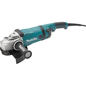 15 Amp 9 in. Angle Corded Grinder with Lock-Off and No Lock-On Switch