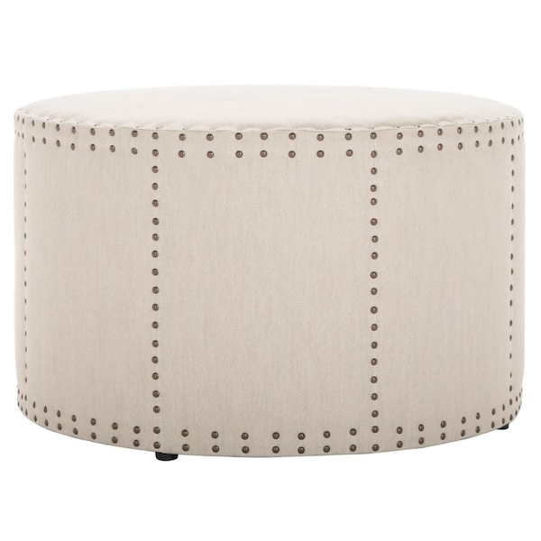 SAFAVIEH Sherri Beige Ottoman