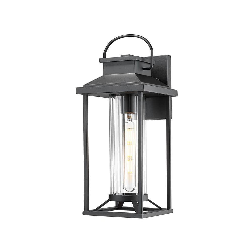 Black Aluminium Anti-Rust Waterproof Outdoor Porch Lights Wall Sconce Lantern for House Front Porch Garage (1 pack) price history on PriceWatchPro