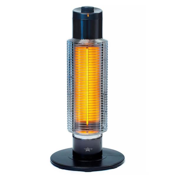 SENGOKU Portable Graphite Electric Tower Heater in Black
