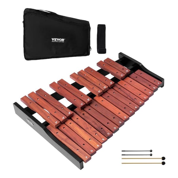 ホビー・楽器・アート ken VEVOR Glockenspiel Xylophone, 25 Notes Wooden Xylophone Percussion