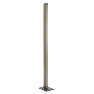 61 in Brown LED Traditional Shaped Standard Floor Lamp