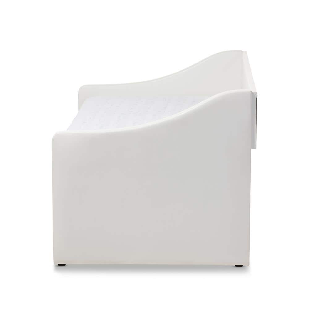 Barnstorm Contemporary Beige Fabric Upholstered Twin Size Daybed - thumbnail 2