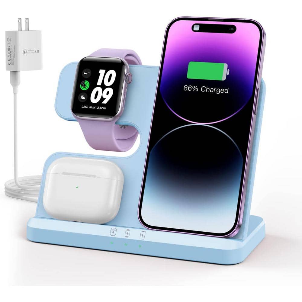 3-in-1 Wireless Charger Special Edition for iPhone + Apple Watch + AirPods?  (Certified Refurbished)