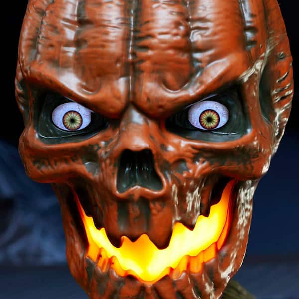 Home Accents Holiday - 12 ft. Inferno Pumpkin Skeleton