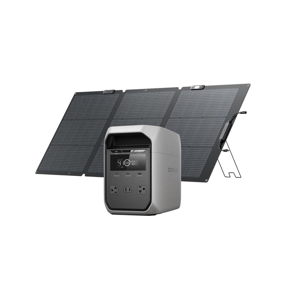 1800-Watt DELTA 3 Classic with 160W Solar Panel, 1024Wh LFP Portable Power Station, Home Backup, Camping price history on PriceWatchPro