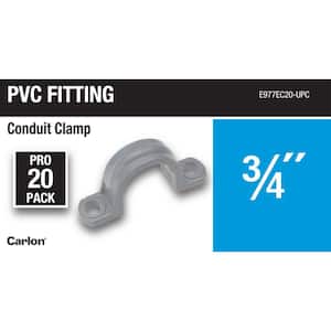 3/4 in. PVC Conduit Clamp (20-Pack)