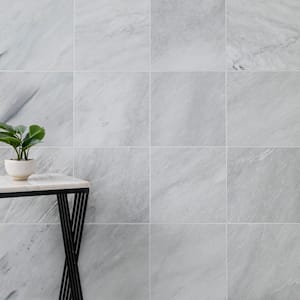 Arabescato Carrara 12 in. x 12 in. Polished Marble Floor and Wall Tile (5 Sq. Ft./Case)