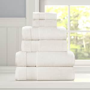 Soma Paper White Cotton Bath Towel 2-Piece Set