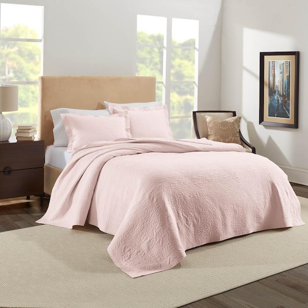 Unbranded Raphaela Cotton Queen Dusty Coverlet Set