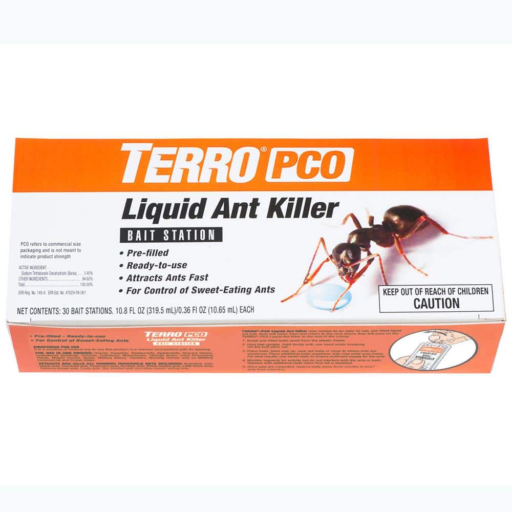 Terro Liquid Ant Killer 1 Oz Indoor Bait Stations T300 - Kills