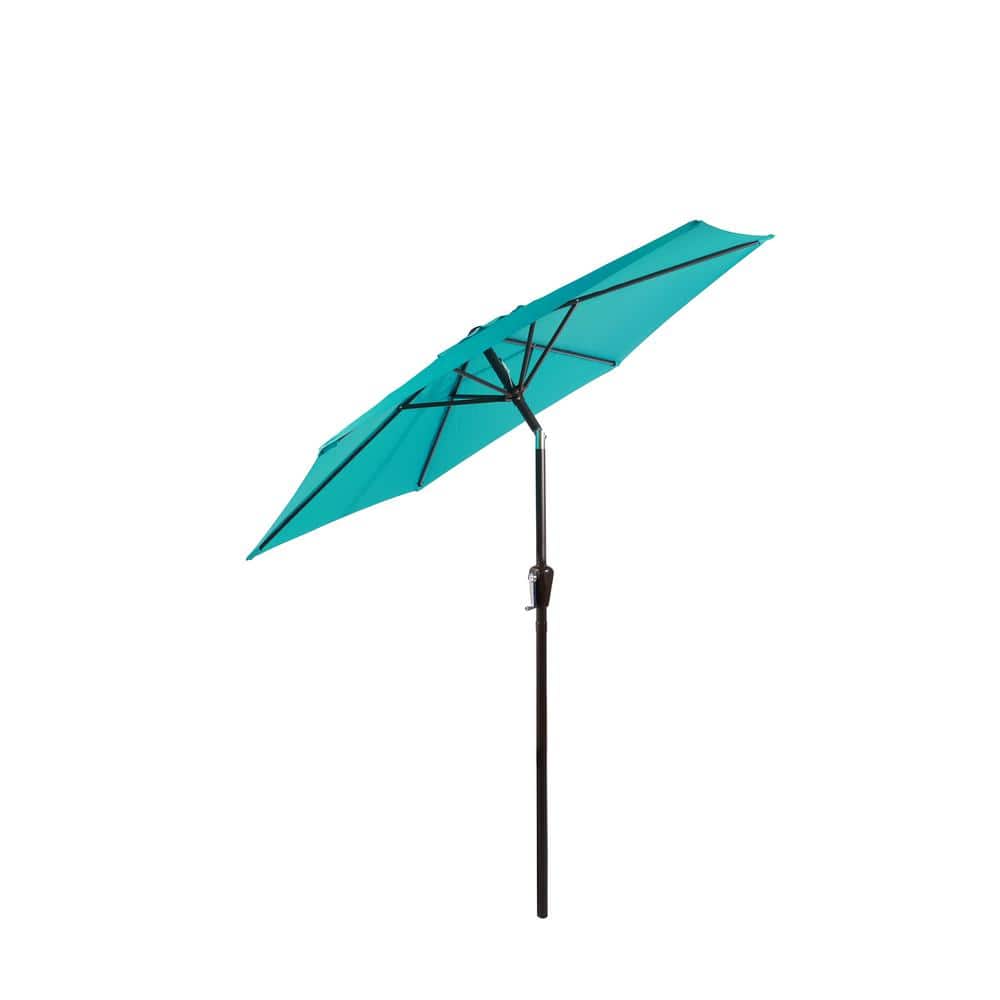 7.5ft. Blue Aluminum Outdoor Market Umbrella