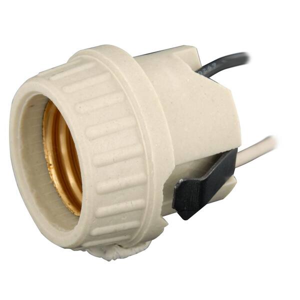 Details about   Snap-In MEDIUM BASE LAMPHOLDER Socket Leads 660W 250V for Leviton 8876-GE NEW 