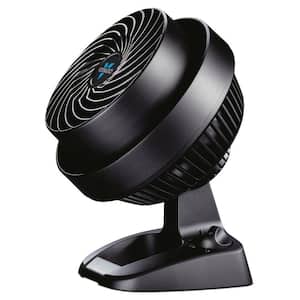 Woozoo 6 in. 3 Speed Oscillating Vortex Desk Fan, Latte 500179 - The Home  Depot