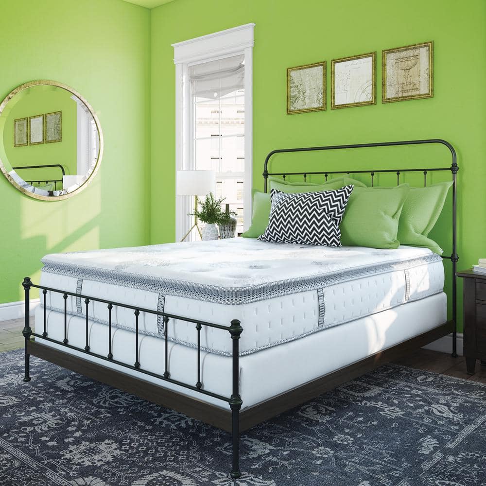 SLEEP OPTIONS Mercer Twin XL-Size 12 in. Gel Foam and Innerspring