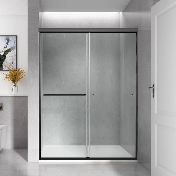 Maincraft 54 in. W x 72 in. H Sliding Framed Sliding Shower Door with