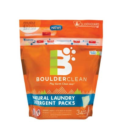 Clean Natural Laundry Detergent Packs Valencia Orange (34-Count)