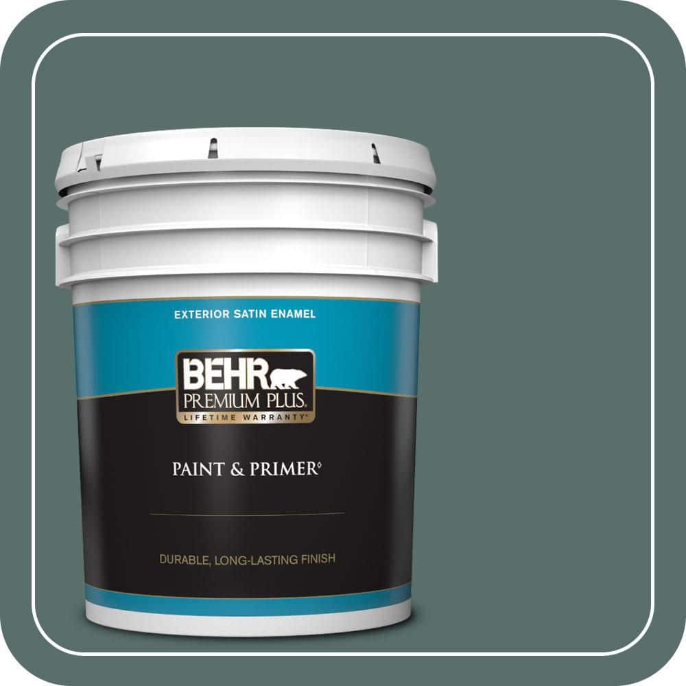 5 gal. #490F-6 Agave Frond Satin Enamel Exterior Paint & Primer price history on PriceWatchPro