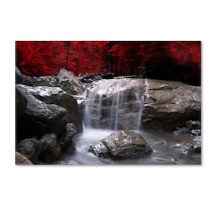 Red Vison by Philippe Sainte-Laudy Floater Frame Nature Print Hidden Frame Wall Art 12 in. x 19 in.