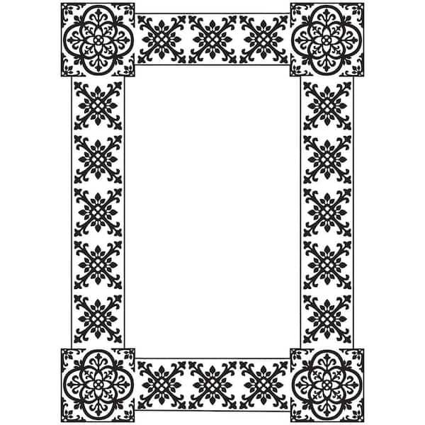 WallPops 13 in. x 18 in. Dry Erase Memo Board