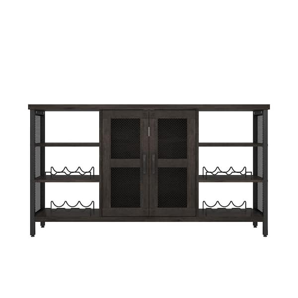 Tv cabinet with store wine storage