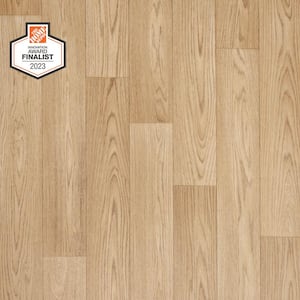 White Oak Residential Vinyl Sheet Flooring 12 ft. Wide x Cut to Length