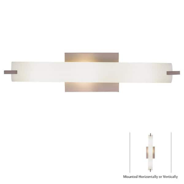 George Kovacs 3-Light Brushed Nickel Bath Light