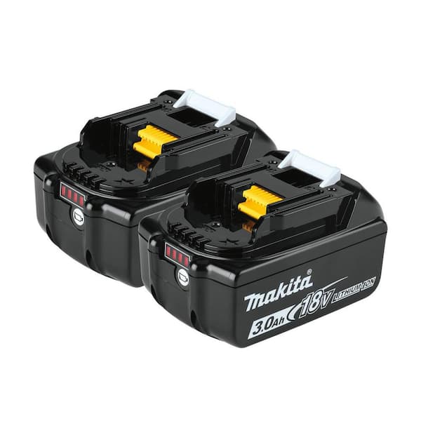Makita - 18V LXT Lithium-Ion High Capacity Battery Pack 3.0Ah with Fuel Gauge (2-Pack)