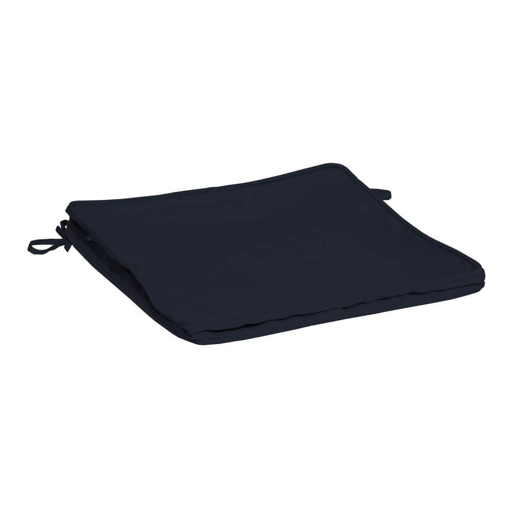 ARDEN SELECTIONS ProFoam 20 in. x 20 in. Outdoor Dining Seat Cushion Cover, Classic Navy Blue