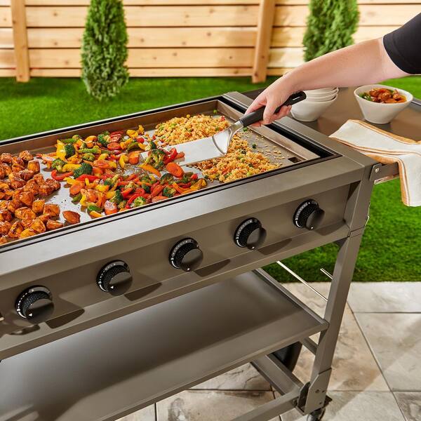 Tytus Anaheim 5-Burner Gas Griddle | 【FUN】ANGUS（SS) FLAT 530mm 