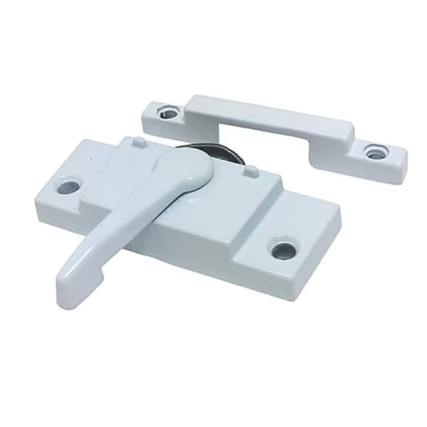 White Sash Lock and Keeper For Single/Double Hung Windows