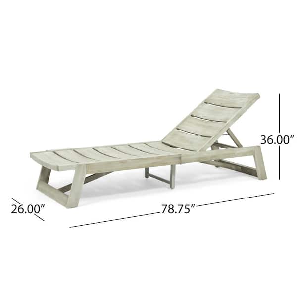 Noble House Maki Grey Wash 2 Piece Wood And Metal Outdoor Chaise Lounges 68145 The Home Depot - Gray Wood And Metal Alicante Outdoor Chaise Lounger Noble House Maki Grey Wash 2 Piece Wood And Metal Outdoor Chaise Lounges 68145 The Home Depot - Gray Wood And Metal Alicante Outdoor Chaise Lounger