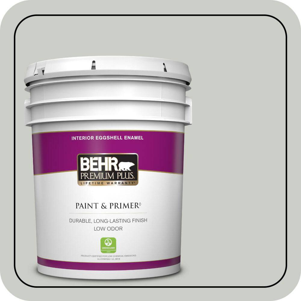 5 gal. #PWL-89 Silver Setting Eggshell Enamel Low Odor Interior Paint & Primer price history on PriceWatchPro